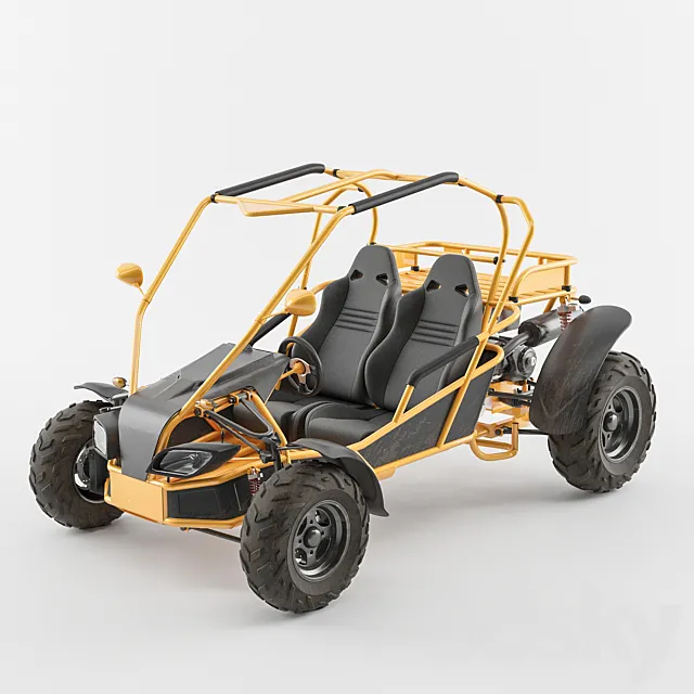 buggy 3DS Max Model