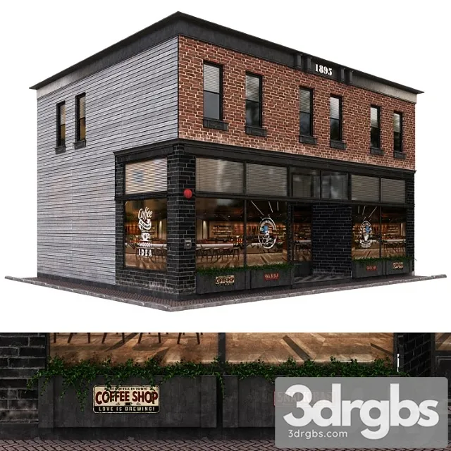 Building 03 Cafe 3dsmax Download