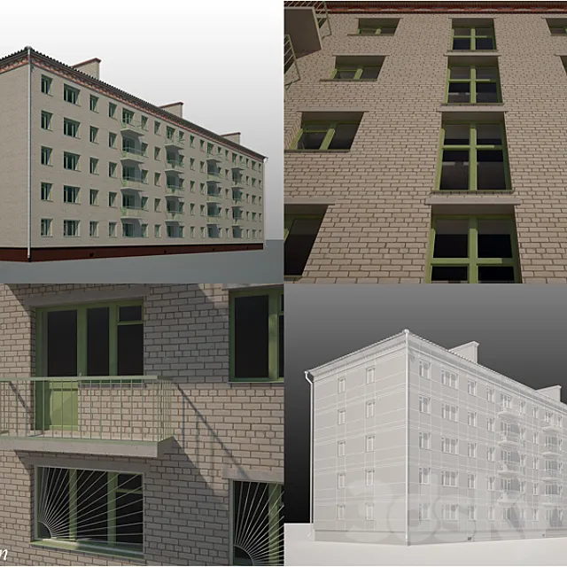 building  447-series 3ds Max