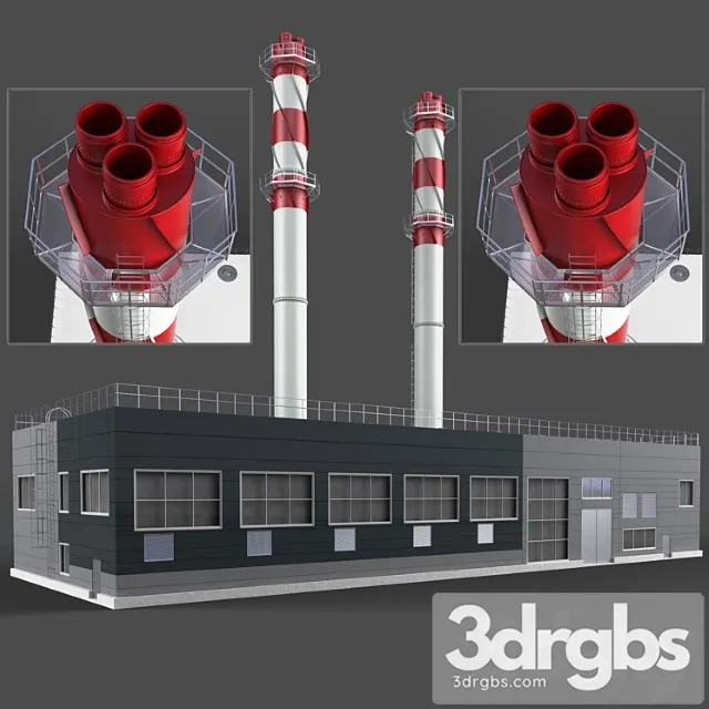 Building Boiler Room 2 3dsmax Download