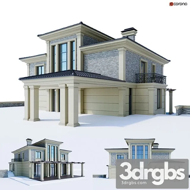 Building Classic House 3dsmax Download