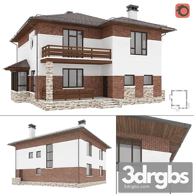 Building Cottage 72 78 3dsmax Download