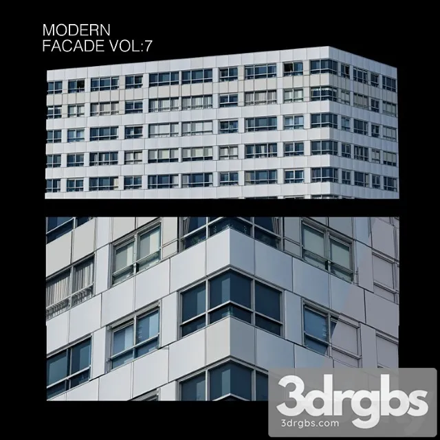 Building Modern Facade Vol 7 3dsmax Download