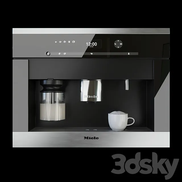 Built-in coffee machine Miele CVA 6401 3ds Max