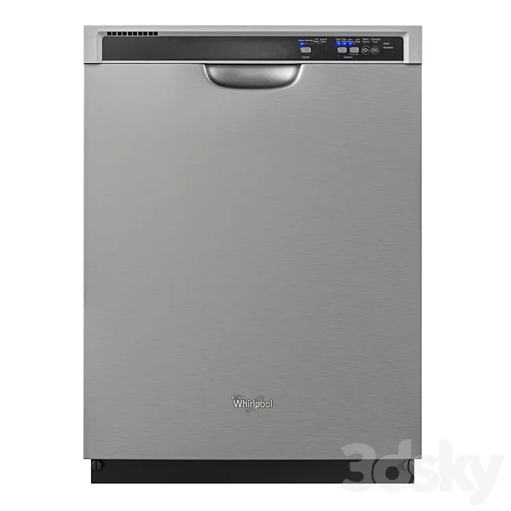 Built-in dishwasher Whirlpool WDF520PAD 3DS Max
