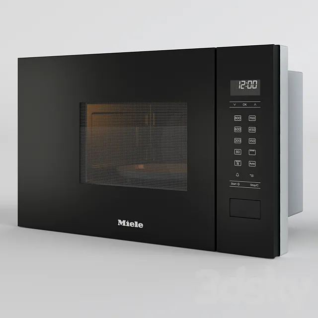 Built-in microwave oven – M 2234 SC – by Miele 3DS Max Model