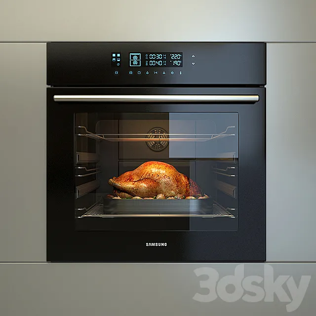 Built-in oven Samsung NV70H5787CB 3DSMax File