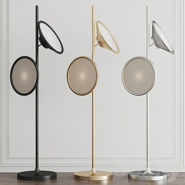 Bulat Floor Lamp by Currey & Company 3ds Max