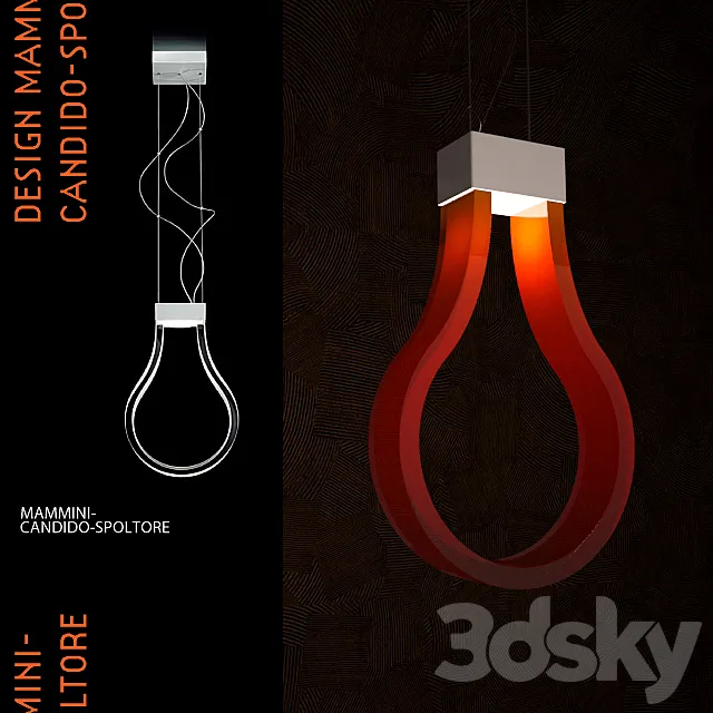 BULB S – HANGING LAMP 3ds Max