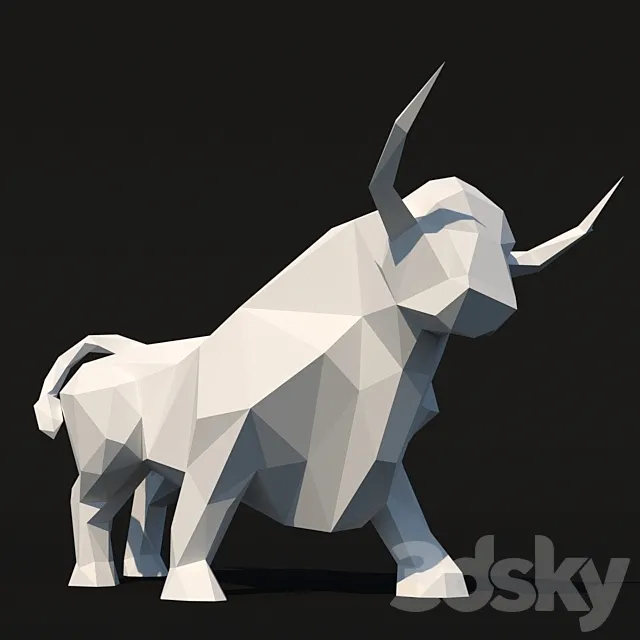 Bull _ bull 3DS Max Model