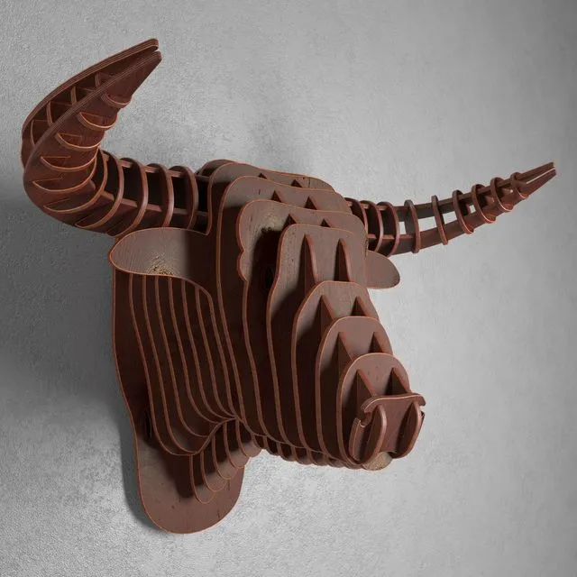 Bull head 3dsMax Model