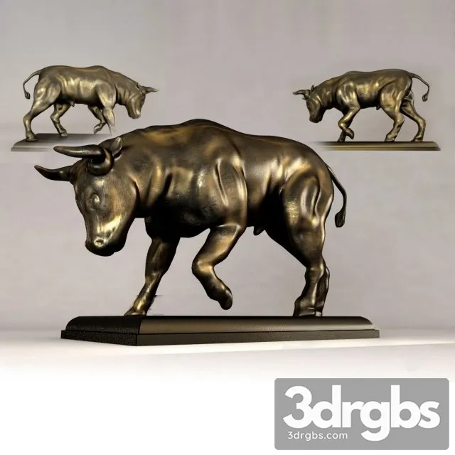 Bull Statue 3dsmax Download
