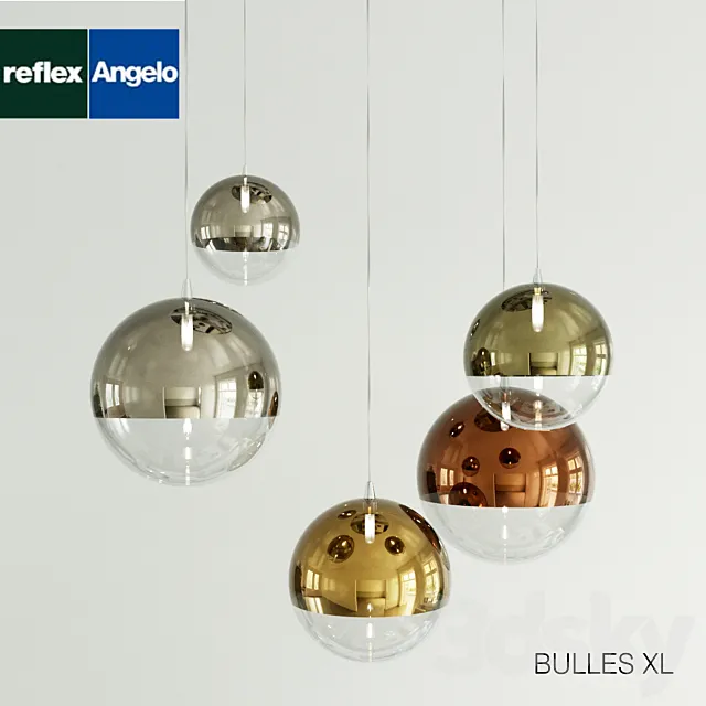 BULLES XL lamp by Reflex Angelo 3DSMax File