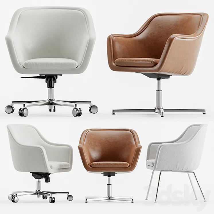bumper chair by HermanMiller 3DS Max
