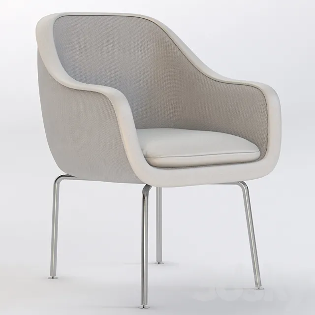 Bumper Side Chair 3DS Max Model