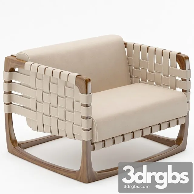 Bungalow armchair by riva 1920 3dsmax Download