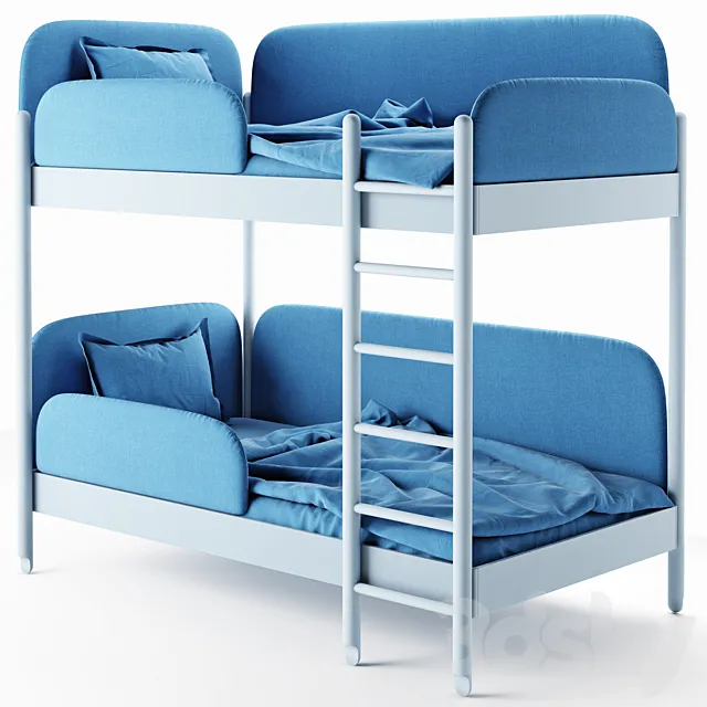 Bunk bed 3DS Max Model