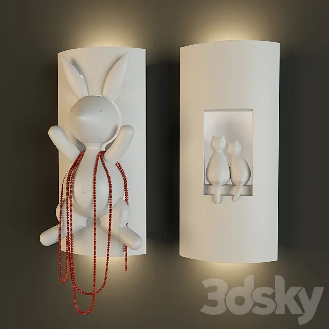 Bunny & Cats 3DSMax File