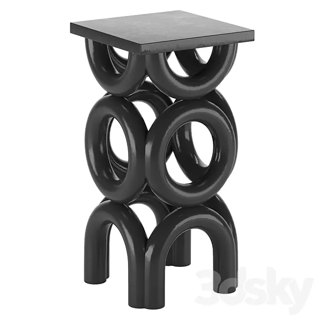 Burke Decor Alma Side Table 3dsMax Model