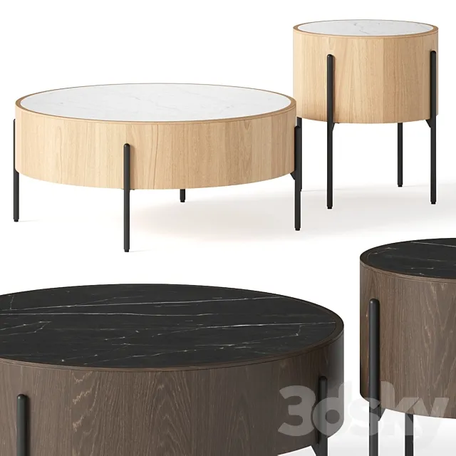 Burke Decor Jase Coffee Tables 3DS Max Model