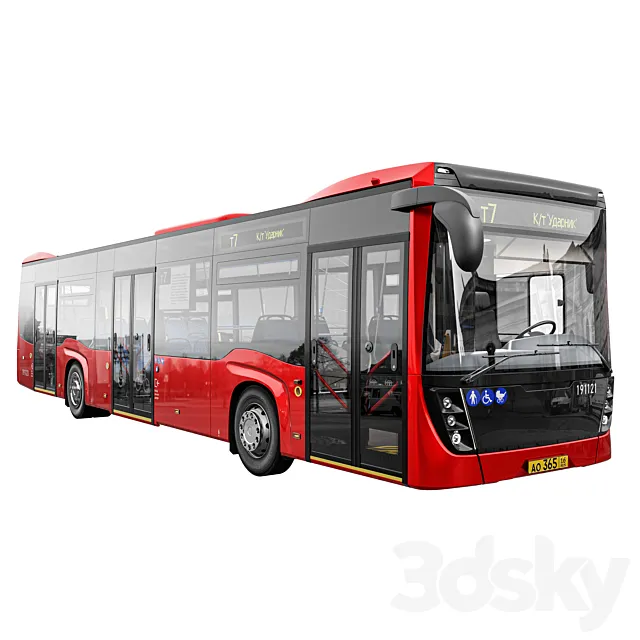 Bus NefAZ-5299-40 3ds Max