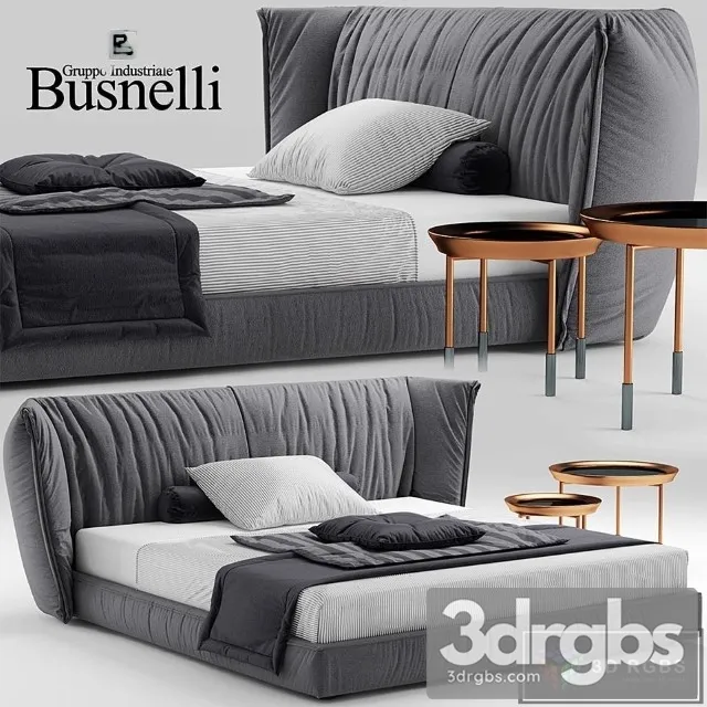 Busnelli Bed 3dsmax Download