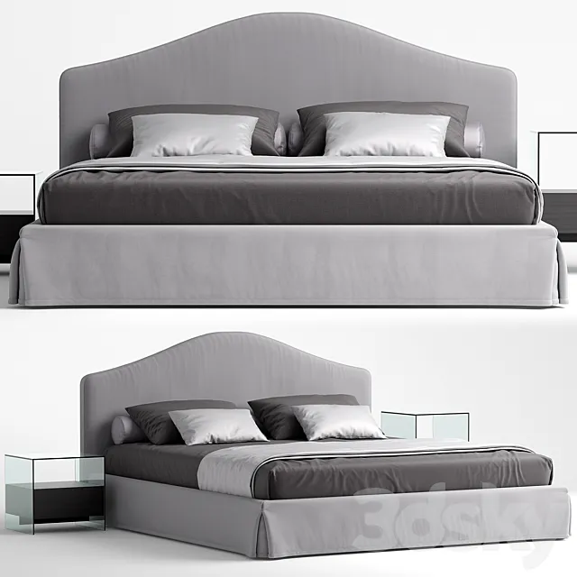 Busnelli bed MAYFAIR 3DSMax File