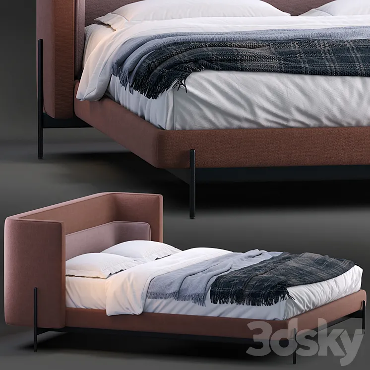 Busnelli bed yume 3DS Max
