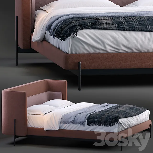 Busnelli bed yume 3DSMax File