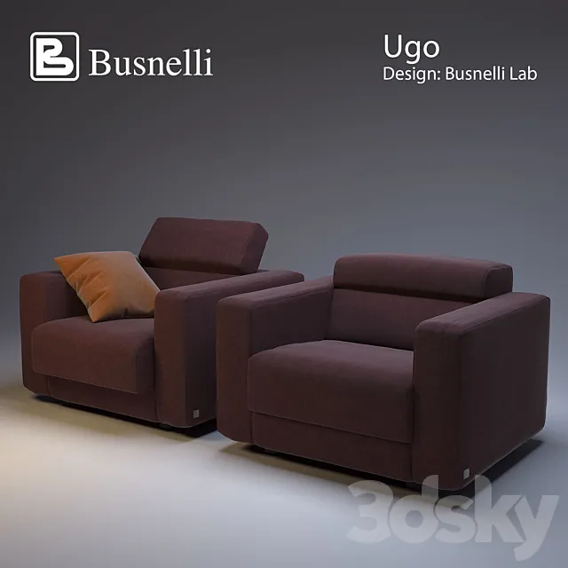 Busnelli Ugo 3DS Max Model