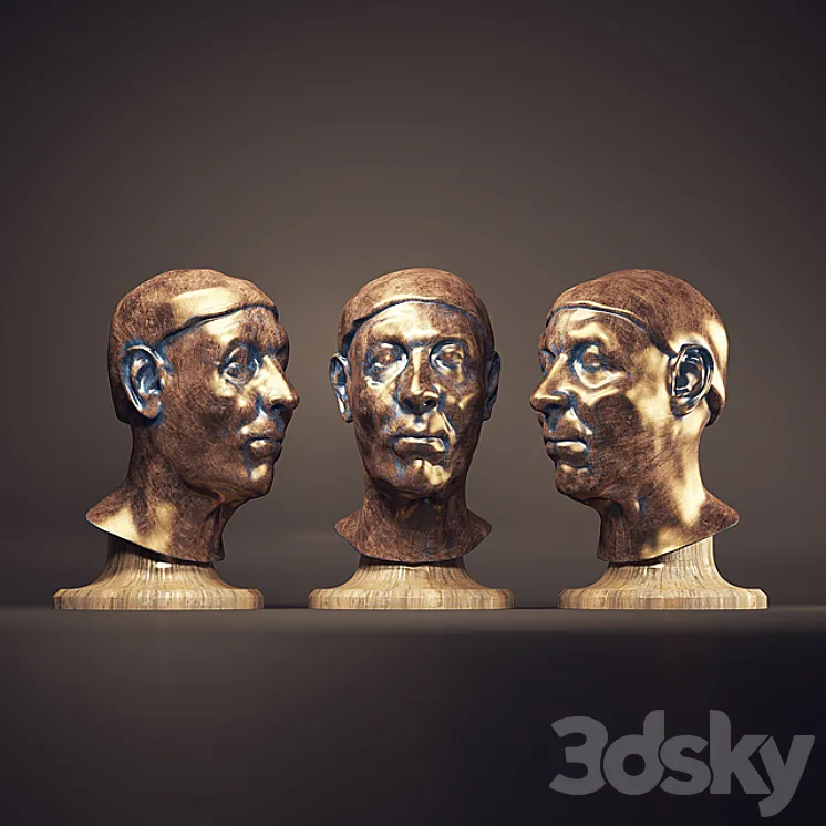 Bust 3DS Max