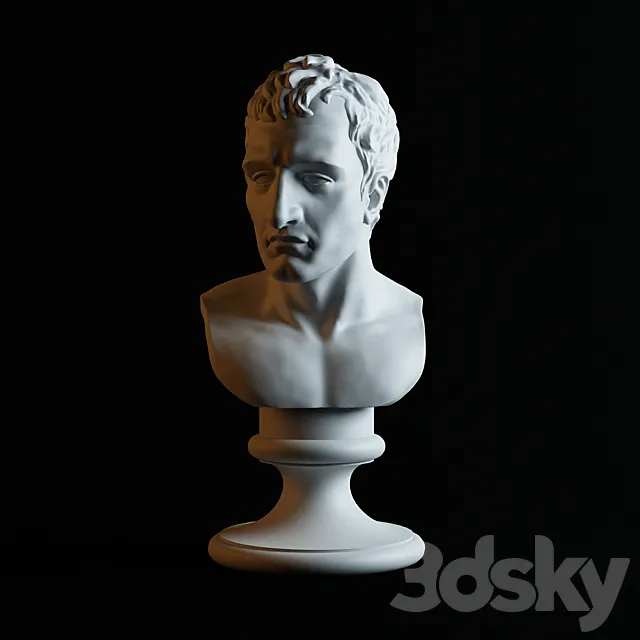 Bust of Napoleon 3DSMax File