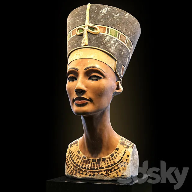 Bust of Nefertiti 3DSMax File