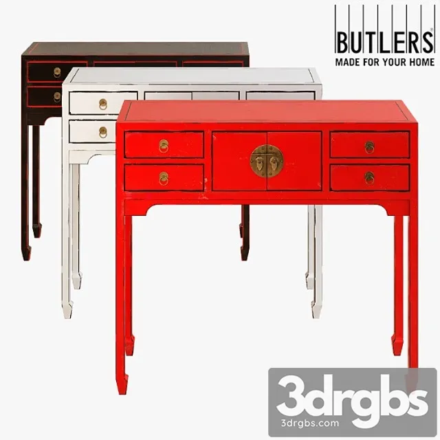 Butlers Rising Sun Console 3dsmax Download