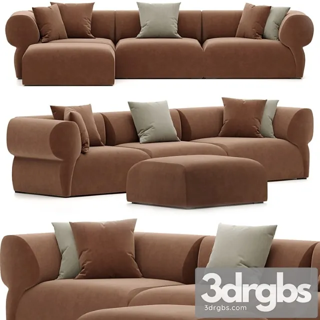 Butterfly outdoor sofa b&b italia 2 3dsmax Download