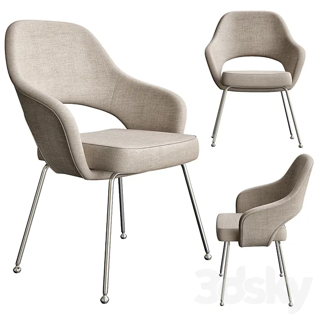 Buy Knoll Saarinen Conference Chair 3ds Max