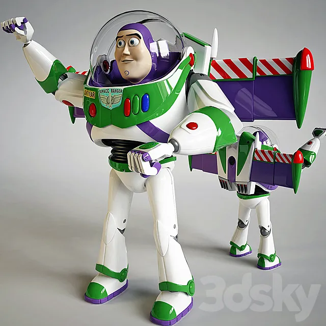 Buzz Lightyear 3DS Max Model