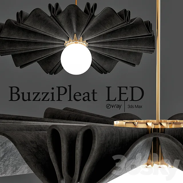 BuzziPleat LED 3DSMax File