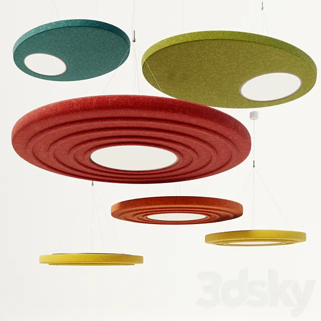 BuzziSpace BuzziMoonRound and BuzziMoonOval 3DS Max Model