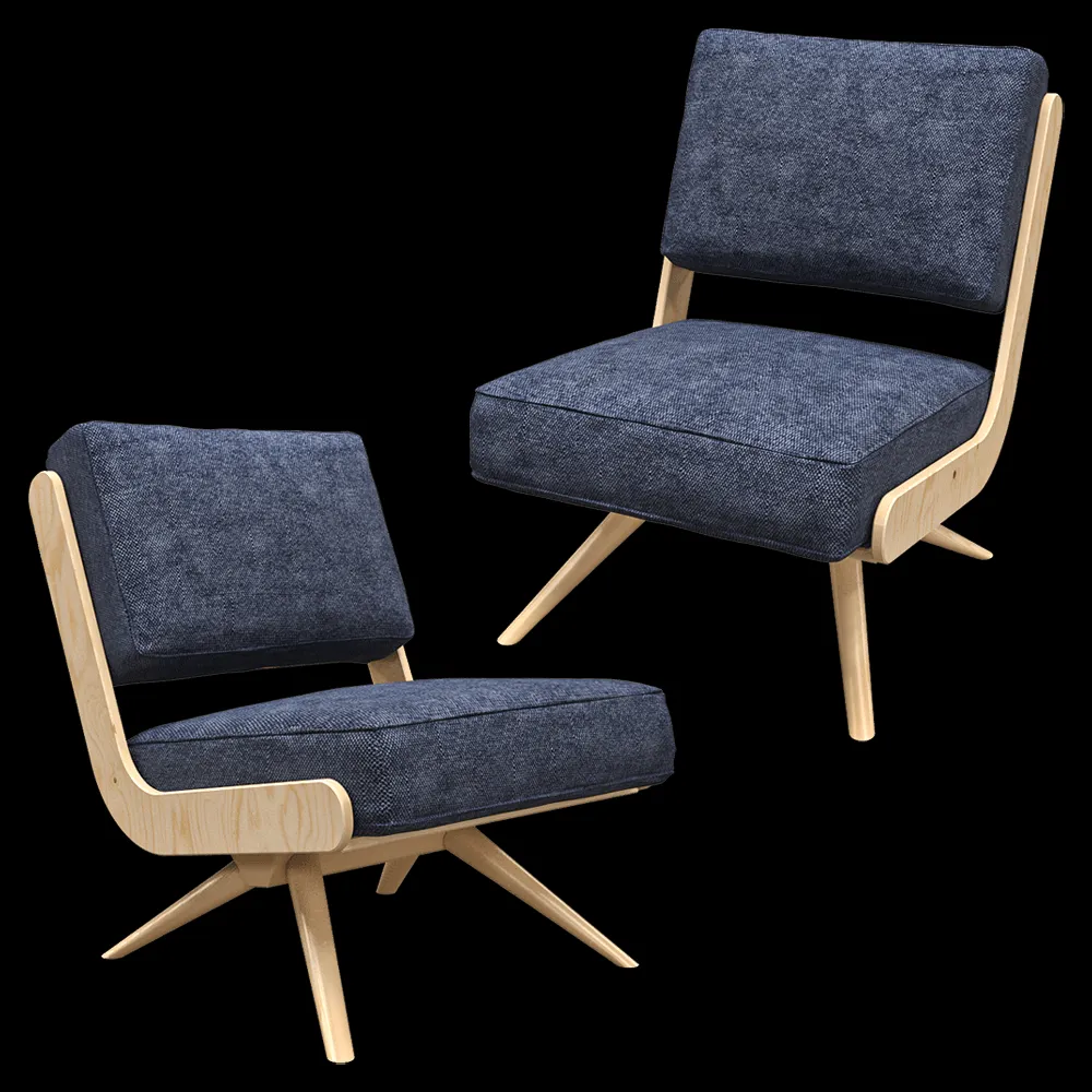 BY Furniture – MJK CHAIR 3ds Max