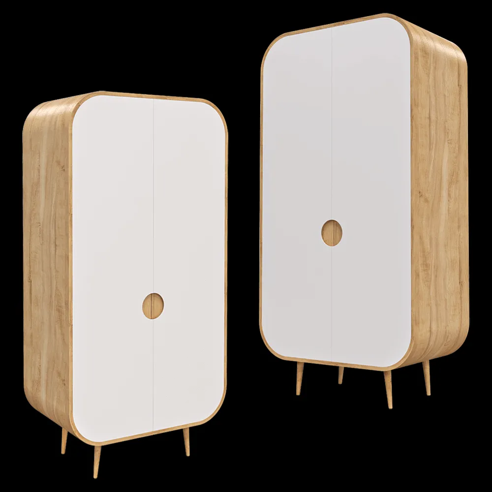 BY Furniture – ROUNDED CABINET 3ds Max