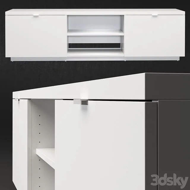 BYAS TV bench IKEA 3dsMax Model