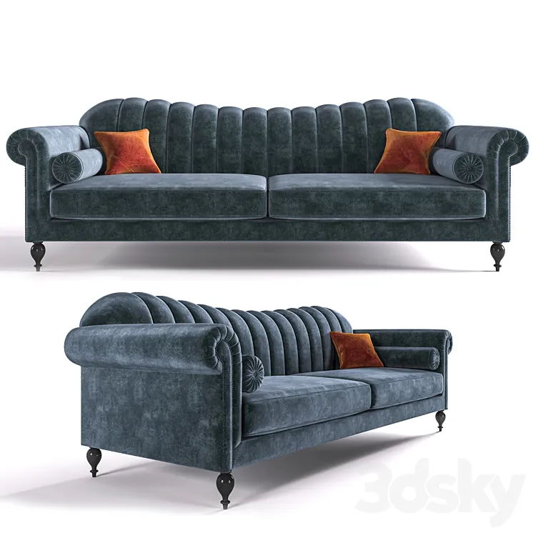 Bykepi sofa 3DS Max