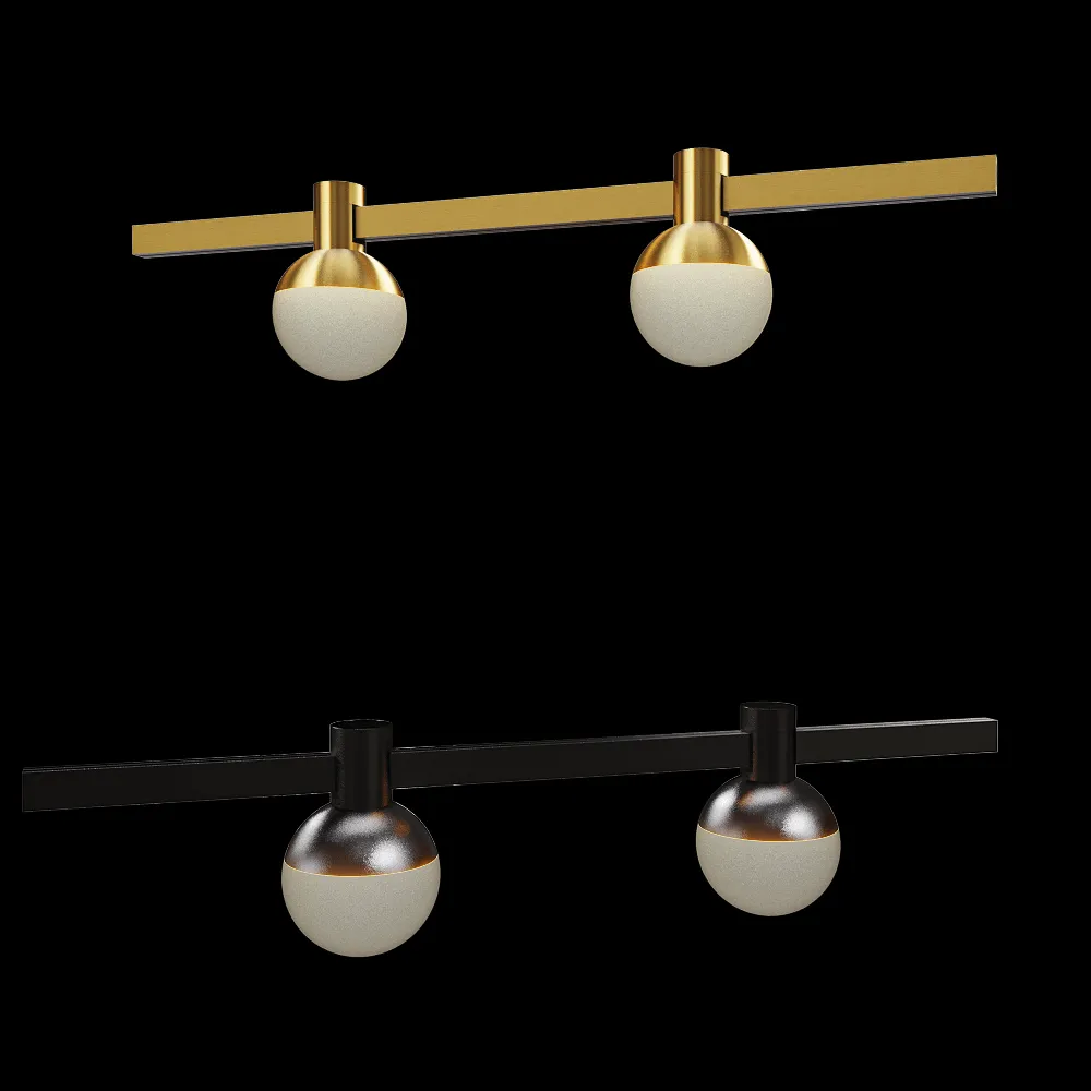 Byled  – Pendant lamp ECLIPSE-MG-RN-GD-5-WW 3ds Max