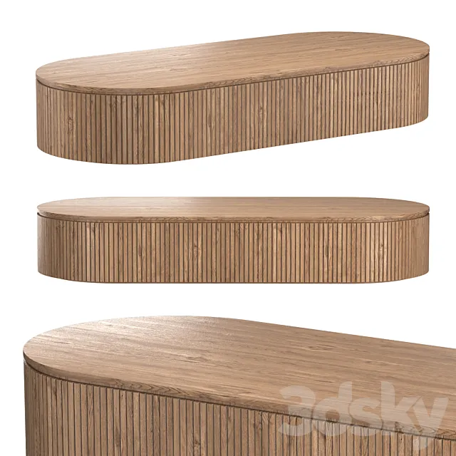 BYRON COFFEE TABLE 3DS Max Model