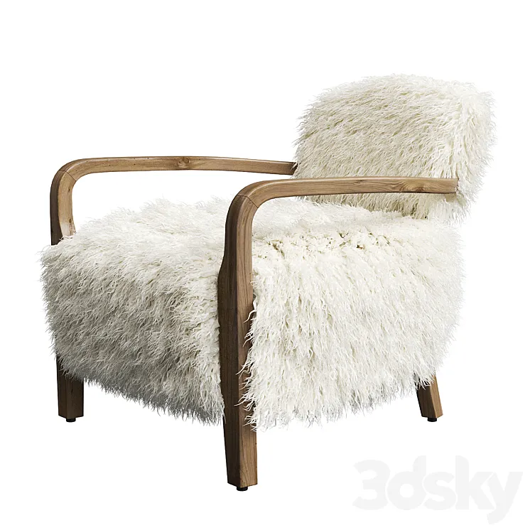 Cabana Chair Yeti Beige – Timothy Oulton 3DS Max Model