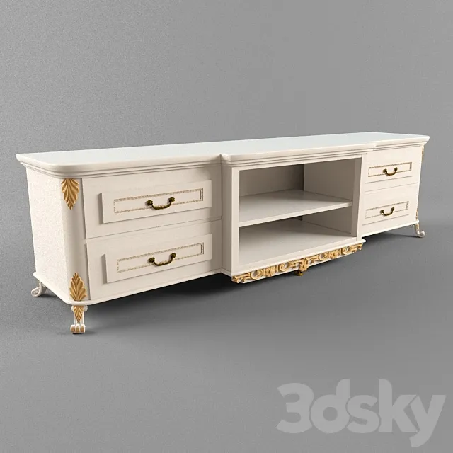 Cabinet carved 3DS Max Model