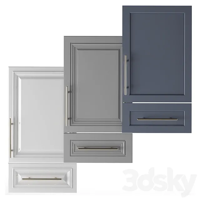 Cabinet Doors 01 3DSMax File