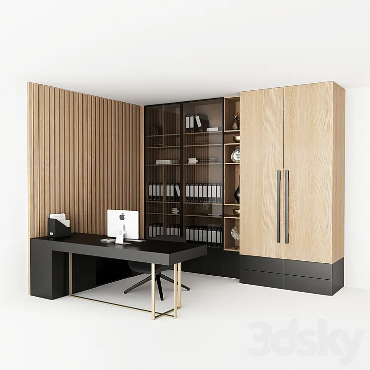 Cabinet Furniture 3DS Max