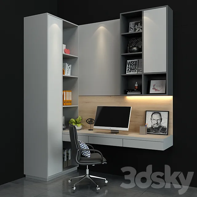 Cabinet Furniture_020 3ds Max